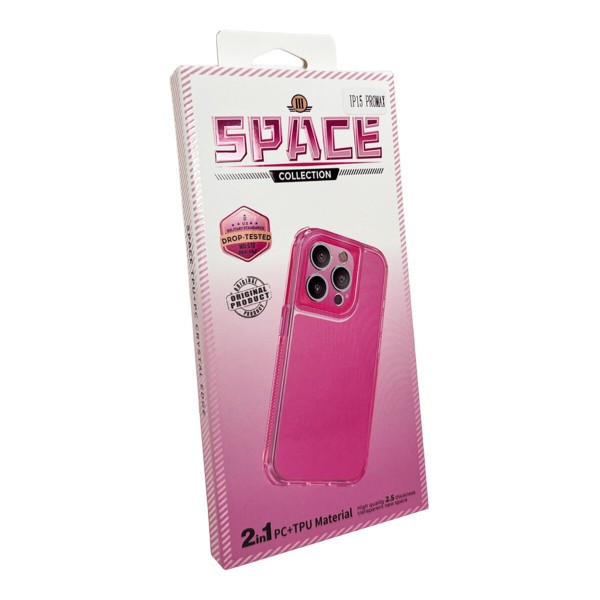 Чохол для смартфона Space III for Apple Iphone 15 Pro Max Rose Red (Space3iPh15PMRoseRed)