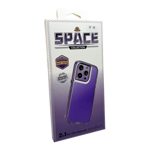 Чохол для смартфона Space III for Apple Iphone 16 Dark Purple (Space3iPh16DarkPurple)