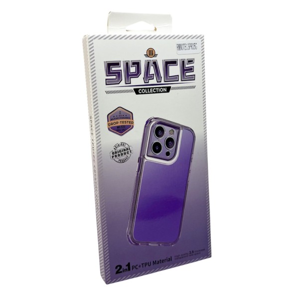 Чохол для смартфона Space III for Xiaomi Redmi Note 13 Pro 5G/Poco X6 Dark Purple (Space3iXIRN13P5gDarkPurple)