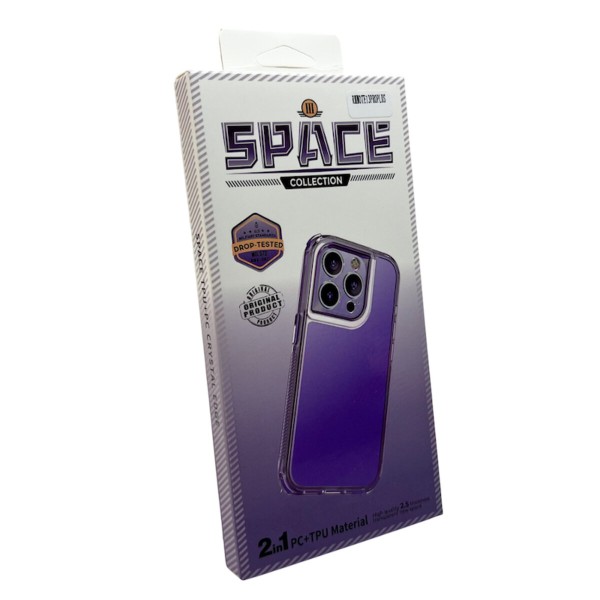 Чохол для смартфона Space III for Xiaomi Redmi Note 13 Pro Plus 5G Dark Purple (Space3iXIRN13PPusDarkPurple)