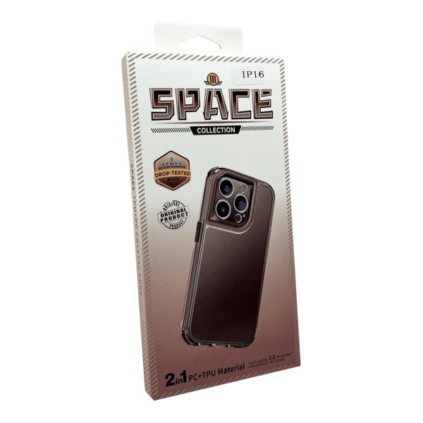 Чохол для смартфона Space III for Apple Iphone 16 Tea Brown (Space3iPh16TeaBrown)