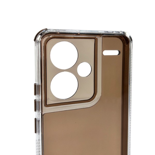 Чохол для смартфона Space III for Xiaomi Redmi Note 13 Pro Plus 5G Tea Brown (Space3iXIRN13PPusTeaBrown)