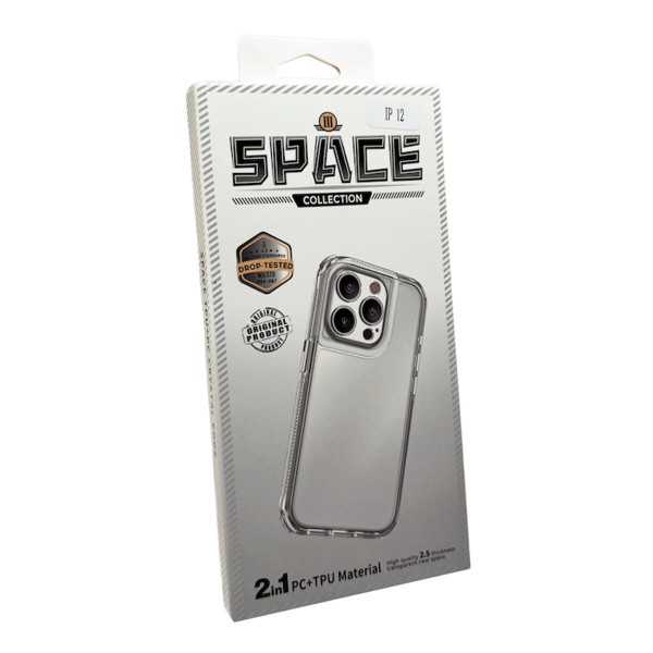 Чохол для смартфона Space III for Apple Iphone 12 Transparent (Space3iPh12Transparent)