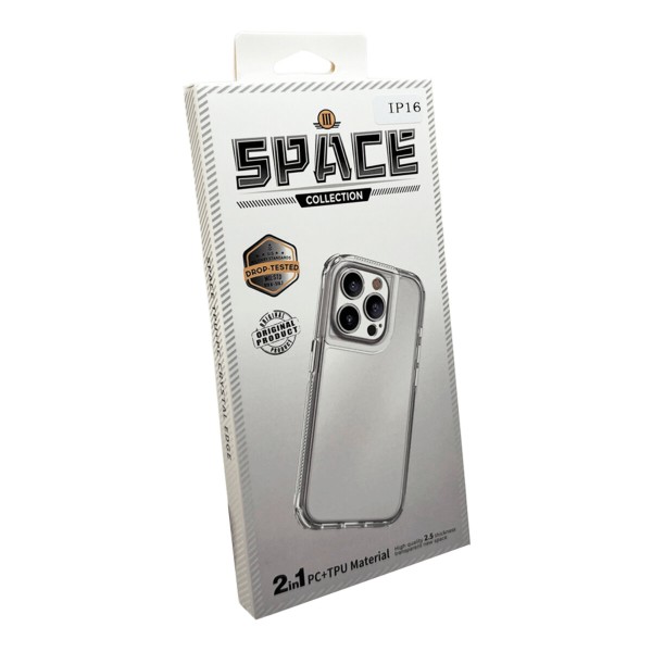 Чохол для смартфона Space III for Apple Iphone 16 Transparent (Space3iPh16Transparent)