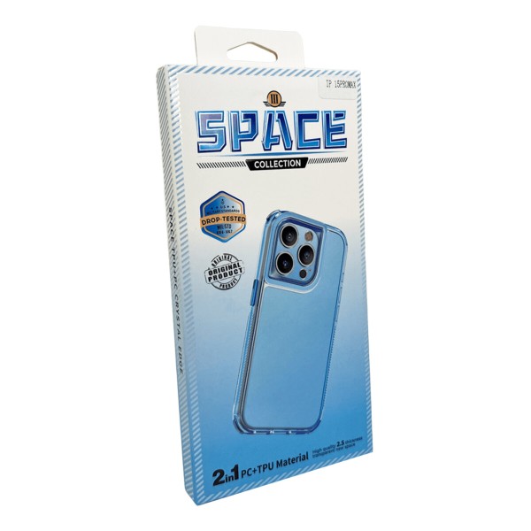 Чохол для смартфона Space III for Apple Iphone 15 Pro Max Peak Blue (Space3iPh15PMPeakBlue)