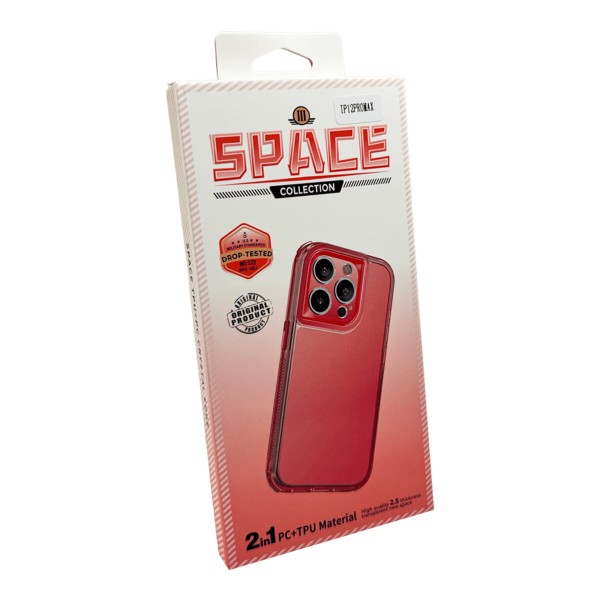 Чохол для смартфона Space III for Apple Iphone 12 Pro Red (Space3iPh12PRed)