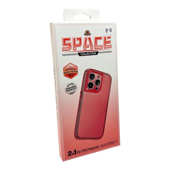 Чохол для смартфона Space III for Apple Iphone 15 Red (Space3iPh15Red)