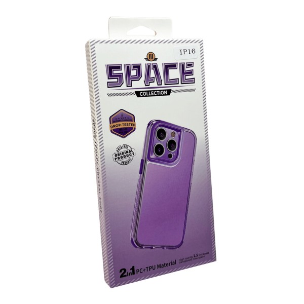Чохол для смартфона Space III for Apple Iphone 16 Purple (Space3iPh16Purple)