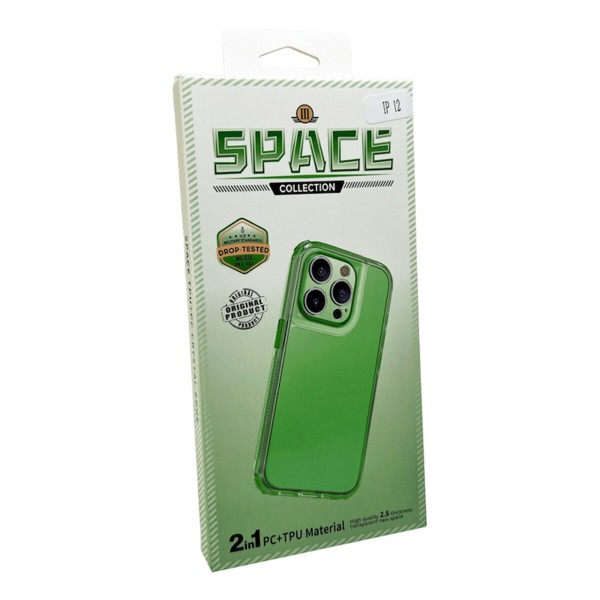 Чохол для смартфона Space III for Apple Iphone 12 Green (Space3iPh12Green)