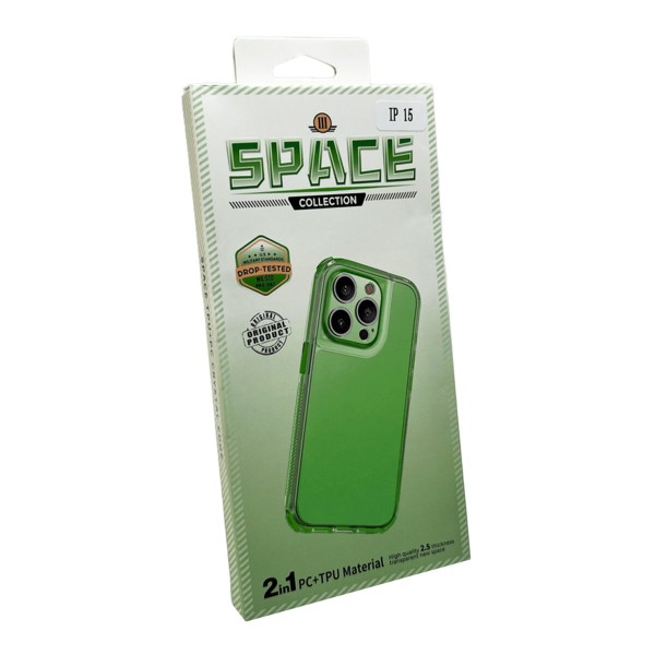 Чохол для смартфона Space III for Apple Iphone 14 Green (Space3iPh14Green)
