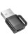 Адаптер HOCO UA31D USB male to Type-C female USB2.0 adapter Black (6942007628143)