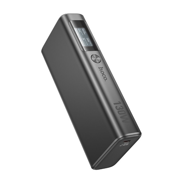 Зовнішній акумулятор HOCO Q17B Electric power bank(20000mAh) 130W space gray (6942007628976)