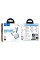 Бездротові навушники HOCO EQ16 Shine true wireless ANC+ENC Noise Reduction BT headset Blue glaze (6942007619127)