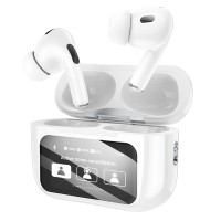 Бездротові навушники HOCO EW72 Soar true wireless ANC Noise Reduction touch screen BT headset White (6942007629829)