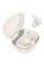 Бездротові навушники HOCO EW65 Shadow true wireless sleep BT headset Milky white (6942007623582)