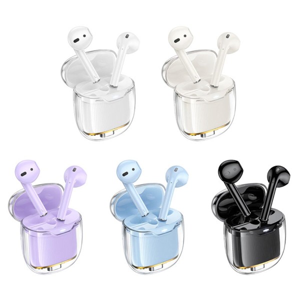 Бездротові навушники HOCO EW52 Lilly true wireless BT headset White (6942007620543)