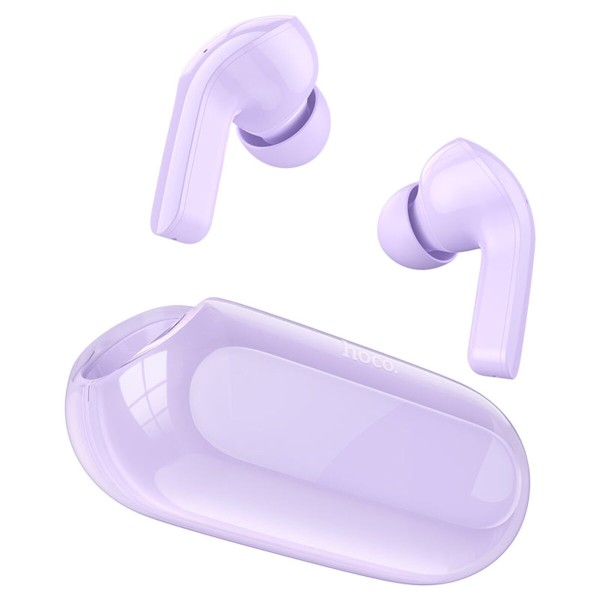 Бездротові навушники HOCO EW39 Bright true wireless ENC BT headset Purple (6931474794611)