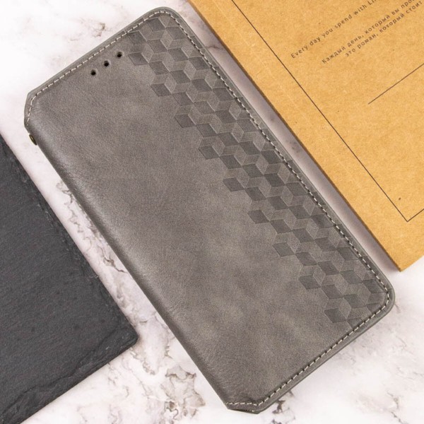 Чохол-книжка для смартфона Rubic Leather for Samsung Galaxy A05s Grey (RUBICSAA05sGrey)