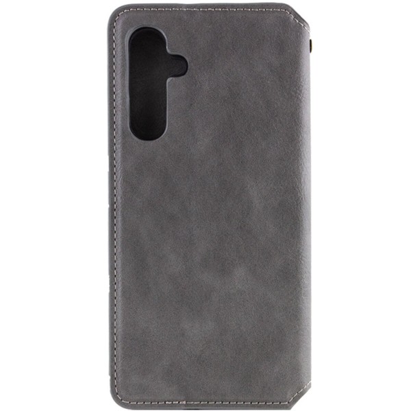 Чохол-книжка для смартфона Rubic Leather for Samsung Galaxy A35 Grey (RUBICSAA35Grey)