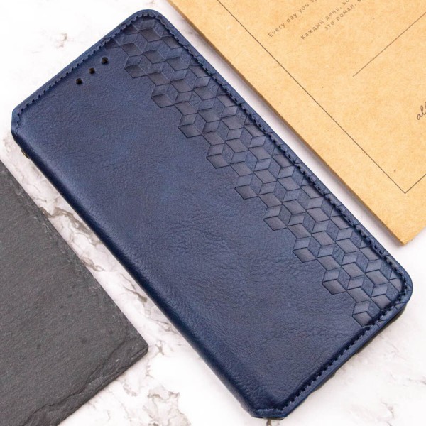 Чохол-книжка для смартфона Rubic Leather for Samsung Galaxy A35 Blue (RUBICSAA35Blue)