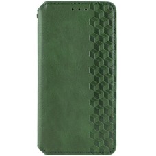 Чохол-книжка для смартфона Rubic Leather for Xiaomi Redmi Note 13 4G Green (RUBICXiNo13Green)