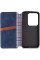 Чохол-книжка для смартфона Rubic Leather for Xiaomi Redmi Note 13 4G Blue (RUBICXiNo13Blue)