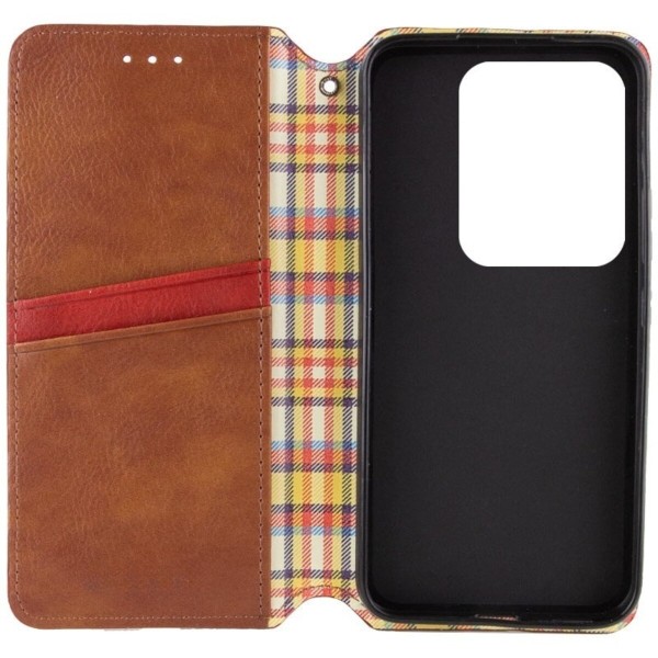Чохол-книжка для смартфона Rubic Leather for Xiaomi Redmi Note 13 4G Brown (RUBICXiNo13Brown)