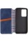 Чохол-книжка для смартфона Rubic Leather for Xiaomi Redmi 13C 4G/POCO С65 Blue (RUBICXi13CBlue)
