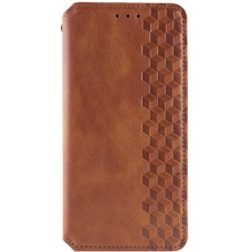 Чохол-книжка для смартфона Rubic Leather for Xiaomi Redmi 13C 4G/POCO С65 Brown (RUBICXi13CBrown)