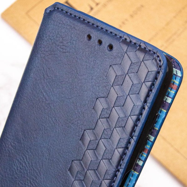 Чохол-книжка для смартфона Rubic Leather for Xiaomi Redmi Note 13 Pro Plus 5G Blue (RUBICXiNo13P+Blue)