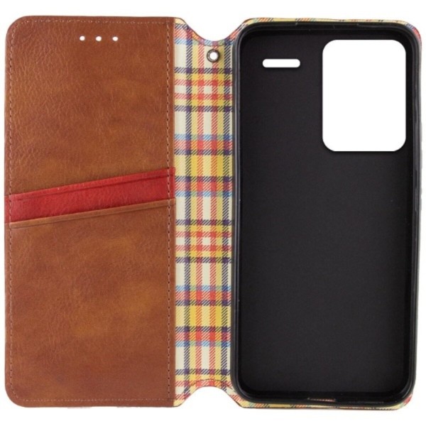 Чохол-книжка для смартфона Rubic Leather for Xiaomi Redmi Note 13 Pro Plus 5G Brown (RUBICXiNo13P+Brown)