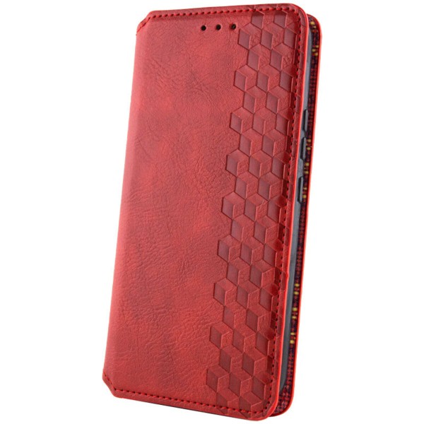 Чохол-книжка для смартфона Rubic Leather for Xiaomi Redmi Note 13 Pro 5G/POCO X6 5G Red (RUBICXiNo13P5GRed)