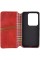 Чохол-книжка для смартфона Rubic Leather for Xiaomi Redmi Note 13 Pro 5G/POCO X6 5G Red (RUBICXiNo13P5GRed)