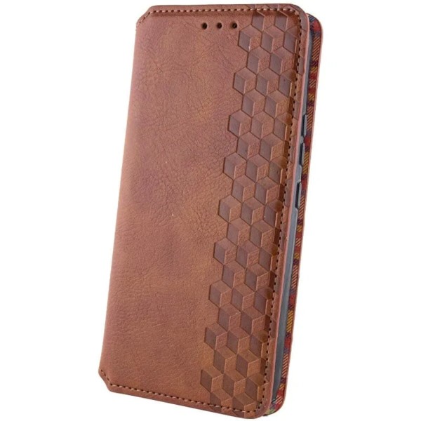 Чохол-книжка для смартфона Rubic Leather for Xiaomi Redmi 13 4G Brown (RUBICXi13Brown)