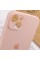 Чохол для смартфона Silicone Full Case AA Camera Protect for Apple iPhone 14 15,Pink Sand (FullAAi14-15)