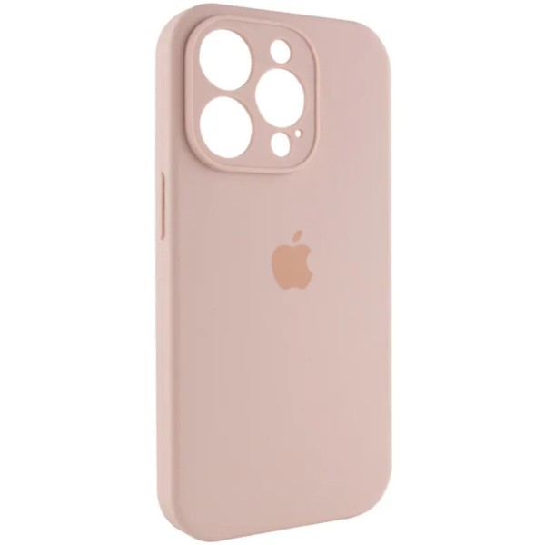 Чохол для смартфона Silicone Full Case AA Camera Protect for Apple iPhone 14 Pro Max 15,Pink Sand (FullAAi14PM-15)
