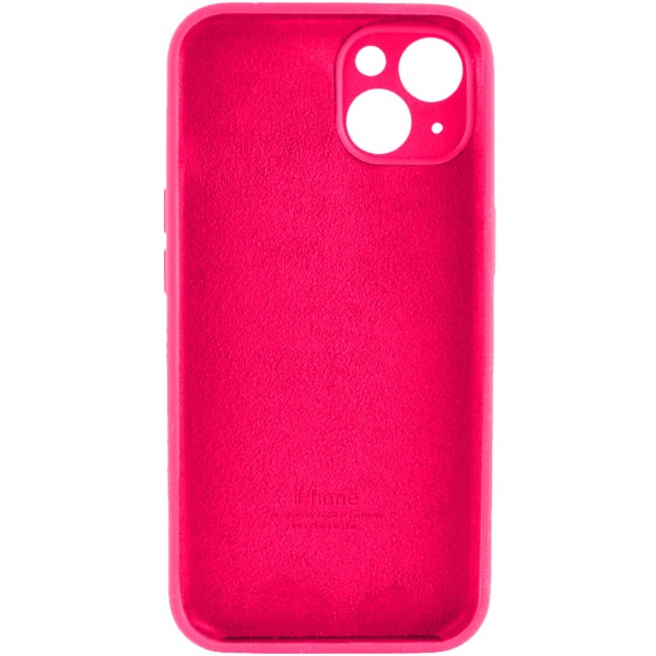 Чохол для смартфона Silicone Full Case AA Camera Protect for Apple iPhone 15 23,Shiny Pink (FullAAi15-23)