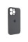 Чохол для смартфона Silicone Full Case AA Camera Protect for Apple iPhone 15 Pro Max 12,Dark Grey (FullAAi15PM-12)