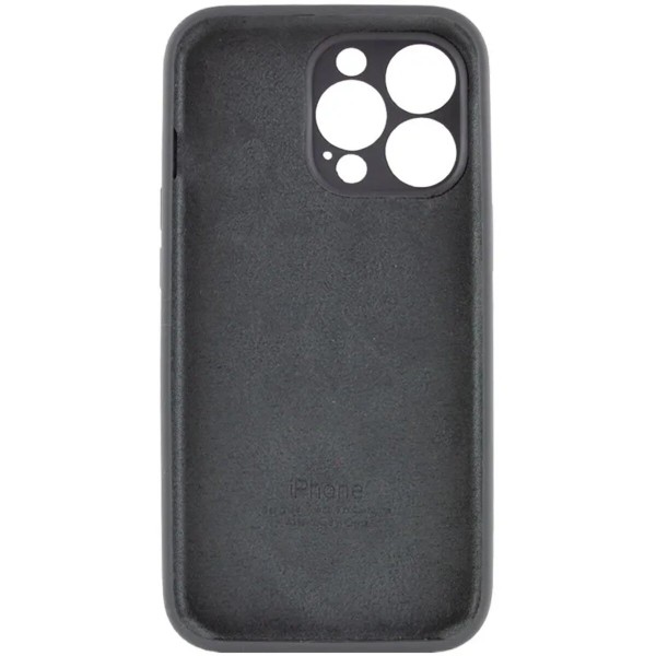 Чохол для смартфона Silicone Full Case AA Camera Protect for Apple iPhone 15 Pro Max 12,Dark Grey (FullAAi15PM-12)