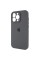 Чохол для смартфона Silicone Full Case AA Camera Protect for Apple iPhone 15 Pro Max 12,Dark Grey (FullAAi15PM-12)