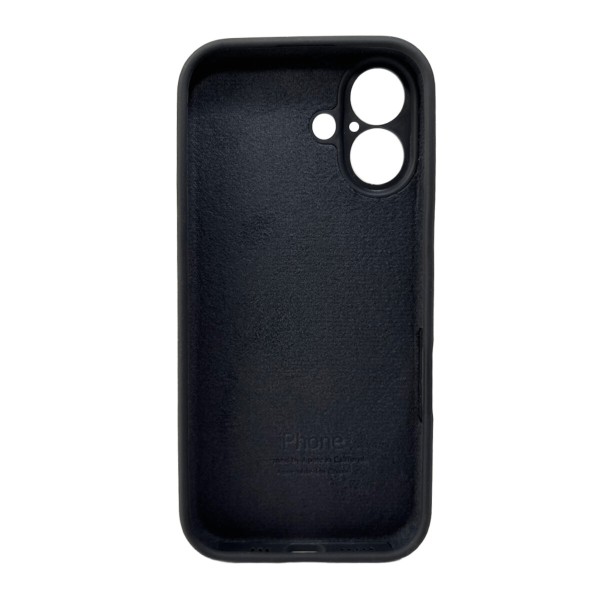Чохол для смартфона Silicone Full Case AA Camera Protect for Apple iPhone 16 12,Dark Grey (FullAAi16-12)