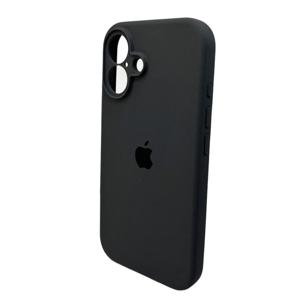 Чохол для смартфона Silicone Full Case AA Camera Protect for Apple iPhone 16 12,Dark Grey (FullAAi16-12)
