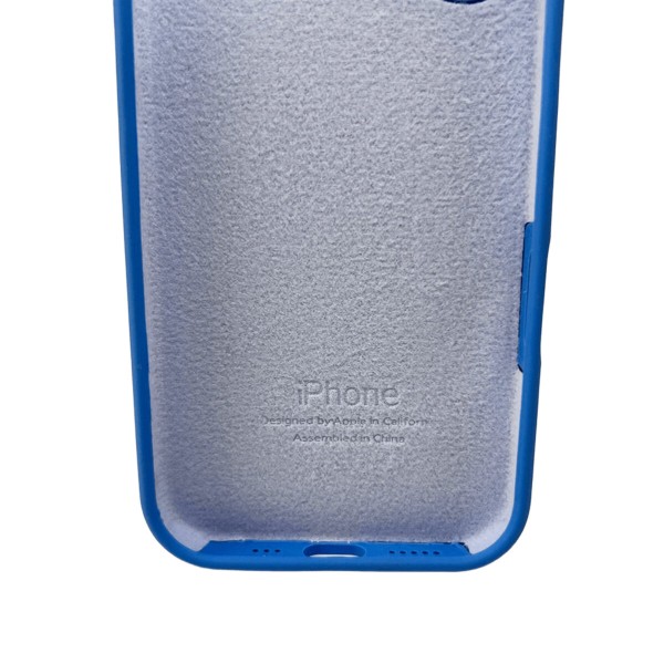 Чохол для смартфона Silicone Full Case AA Camera Protect for Apple iPhone 16 3,Royal Blue (FullAAi16-3)