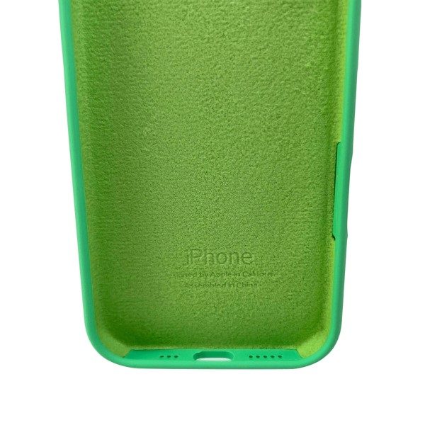 Чохол для смартфона Silicone Full Case AA Camera Protect for Apple iPhone 16 30,Spearmint (FullAAi16-30)
