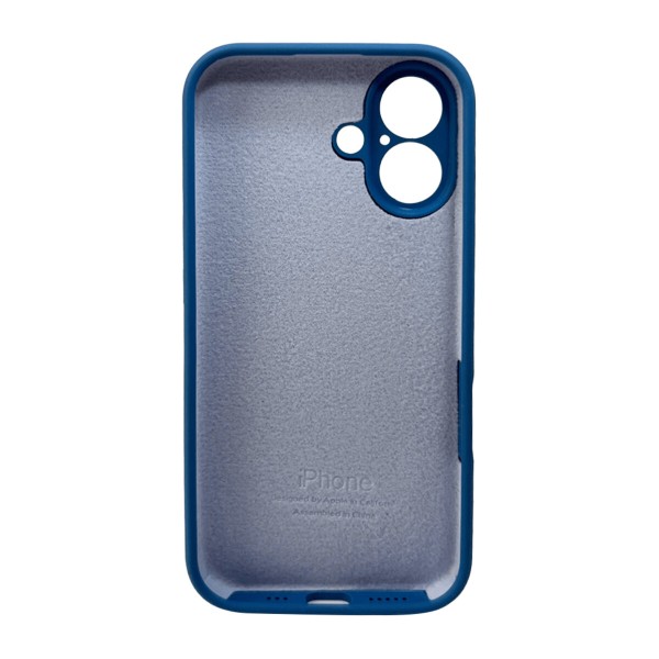 Чохол для смартфона Silicone Full Case AA Camera Protect for Apple iPhone 16 38,Surf Blue (FullAAi16-38)