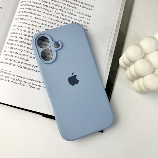 Чохол для смартфона Silicone Full Case AA Camera Protect for Apple iPhone 16 5,Lilac (FullAAi16-5)