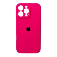 Чохол для смартфона Silicone Full Case AA Camera Protect for Apple iPhone 16 Pro 23,Shiny Pink (FullAAi16P-23)