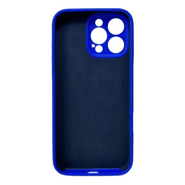 Чохол для смартфона Silicone Full Case AA Camera Protect for Apple iPhone 16 Pro 45,Shiny Blue (FullAAi16P-45)