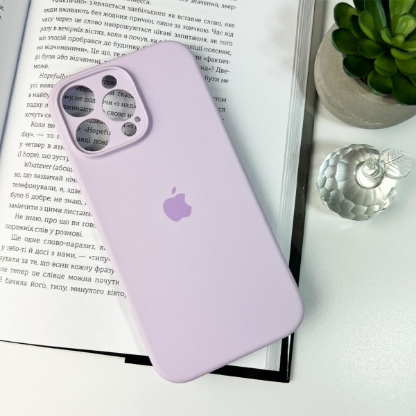 Чохол для смартфона Silicone Full Case AA Camera Protect for Apple iPhone 16 Pro 58,Lilac (FullAAi16P-58)