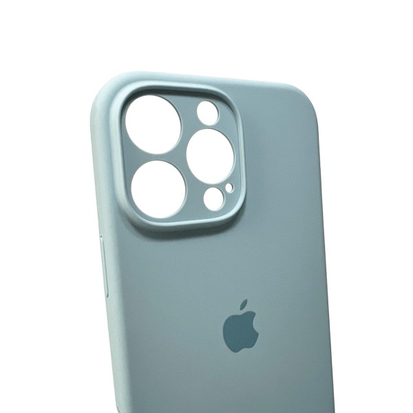 Чохол для смартфона Silicone Full Case AA Camera Protect for Apple iPhone 16 Pro 27,Mist Blue (FullAAi16P-27)